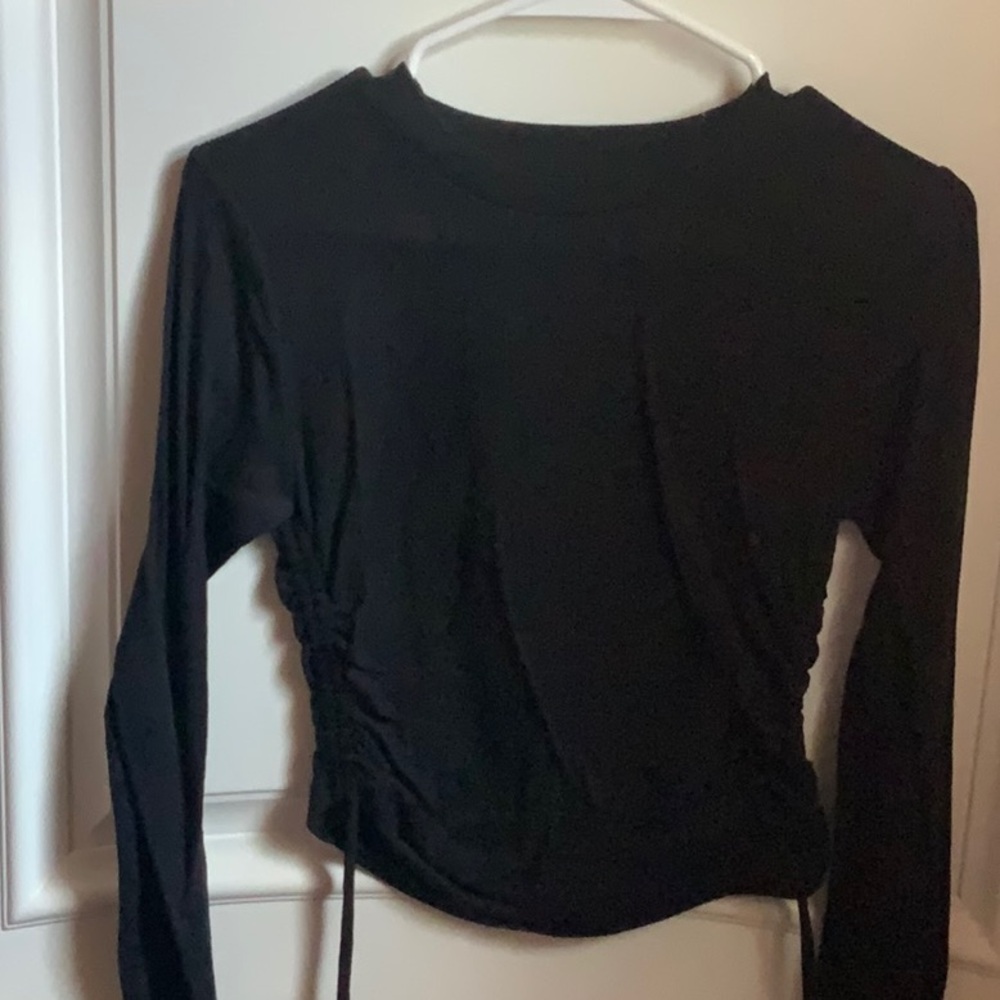 Black Long Sleeve Women's Top